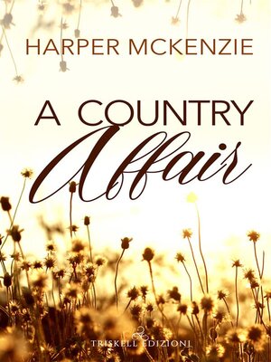 cover image of A country affair